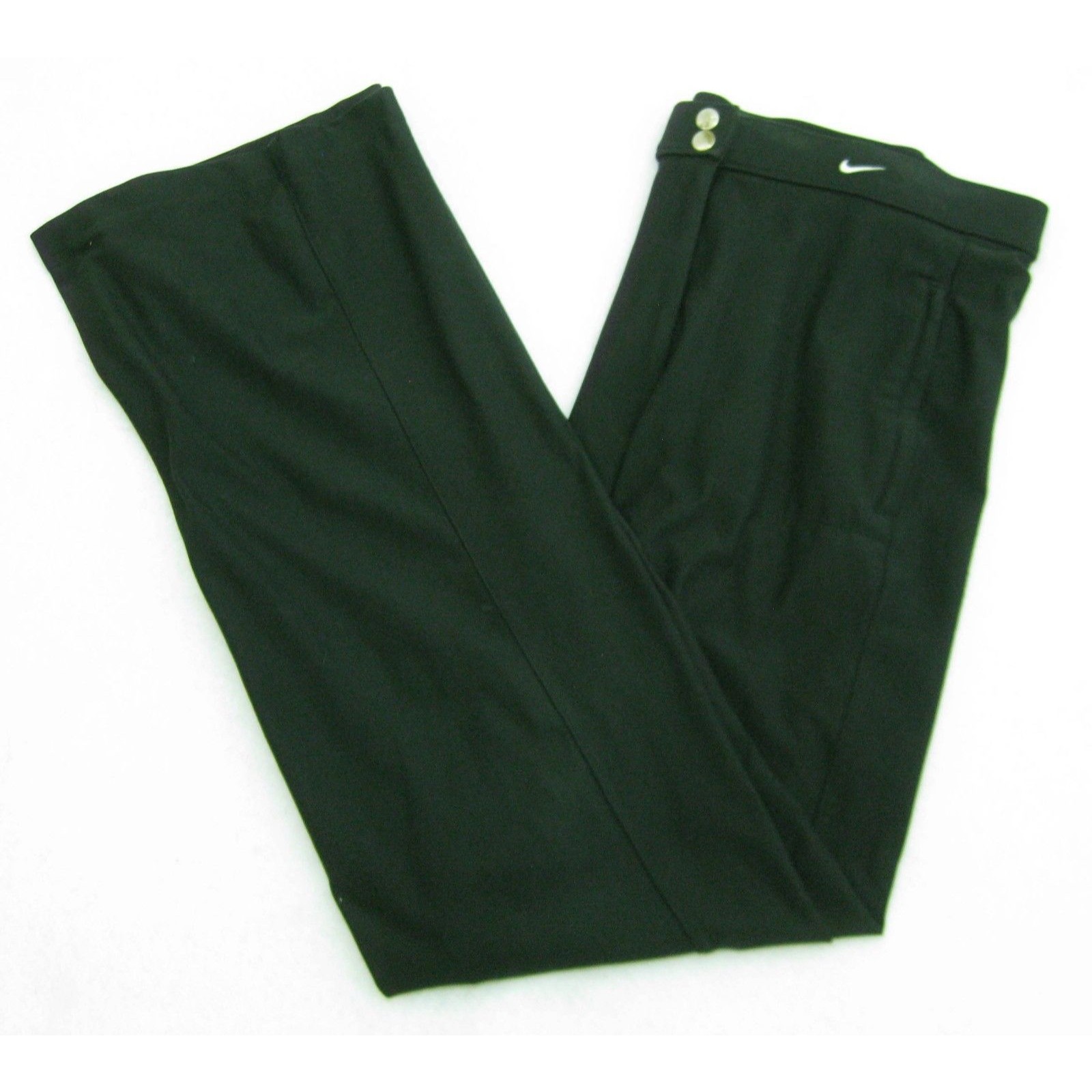 Nike Women's (Size Medium 8-10) Black Dri-Fit Fitness Pants Yoga Gym Running